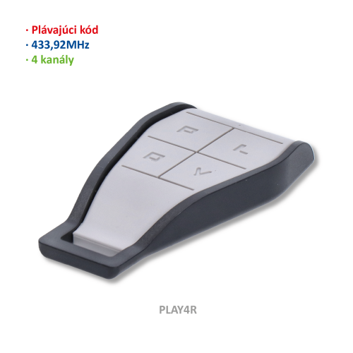 4-kanálový vysílač, plovoucí kód